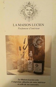 Parfum d'ambiance La Maison Lucien - Disponible chez MJ Concept