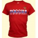 T-SHIRT ROUGE RUSSIE